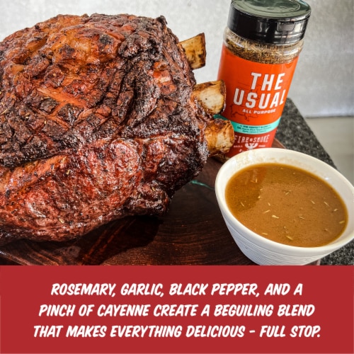 Fire & Smoke Society® The Usual® All Purpose Seasoning Perspective: bottom