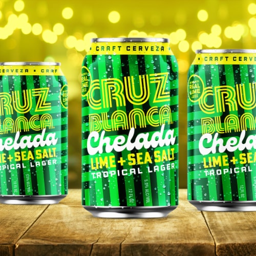 Cruz Blanca Lime + Sea Salt Chelada Perspective: bottom