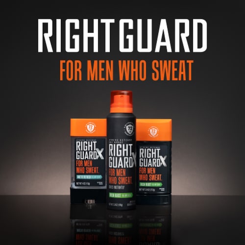Right Guard® Xtreme Defense™ Fresh Blast® Invisible Deodorant Perspective: bottom