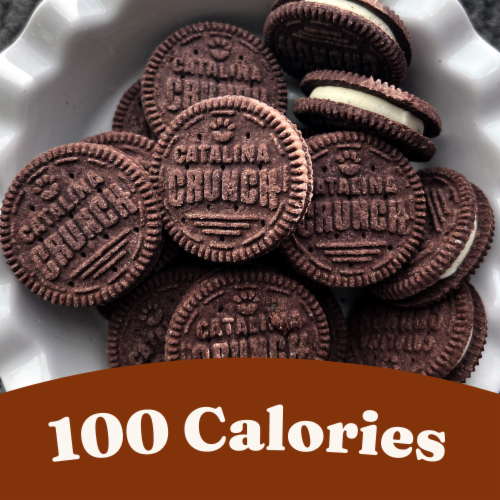 Catalina Crunch® Chocolate Vanilla Cookies Perspective: bottom