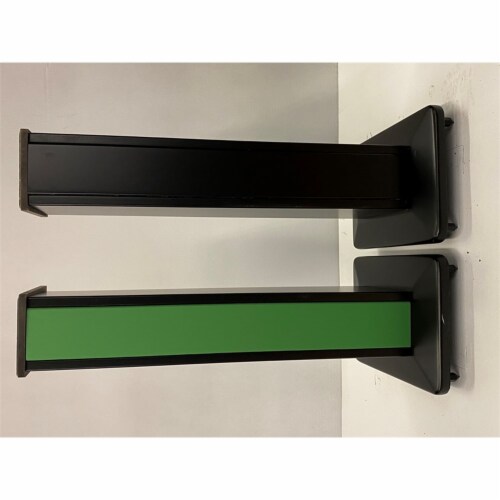 25 Inch Modern Indoor Black Speaker Stand for large & Small Speakers Perspective: bottom