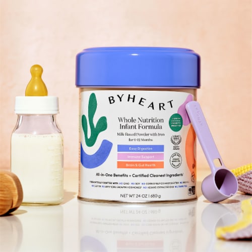 ByHeart 0-12 Months Whole Nutrition Infant Formula Baby 24 oz Perspective: bottom