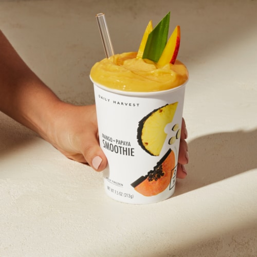 Daily Harvest Mango + Papaya Smoothie Perspective: bottom