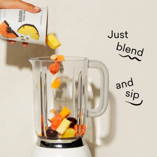 Daily Harvest Strawberry + Peach Smoothie, 8.0oz Perspective: bottom