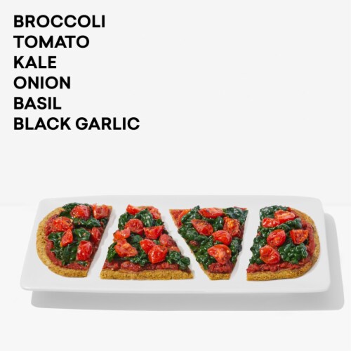 Daily Harvest Tomato + Basil Flatbread Perspective: bottom