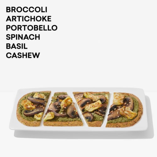 Daily Harvest Portobello + Pesto Flatbread Perspective: bottom