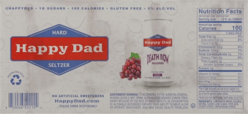 Happy Dad Records Hard Seltzer Perspective: bottom