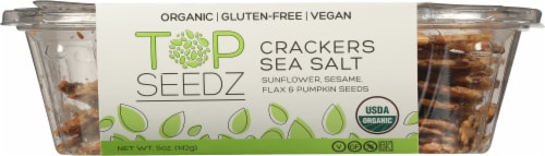 Top Seedz Sea Salt Crackers Perspective: bottom