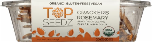 Top Seedz Rosemary Crackers Perspective: bottom