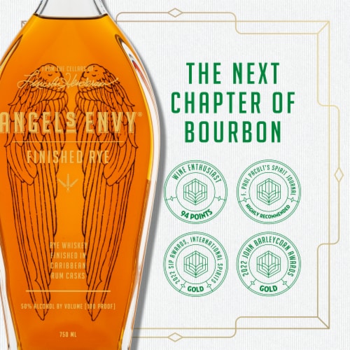 ANGEL'S ENVY® Finished Rye Whiskey Perspective: bottom