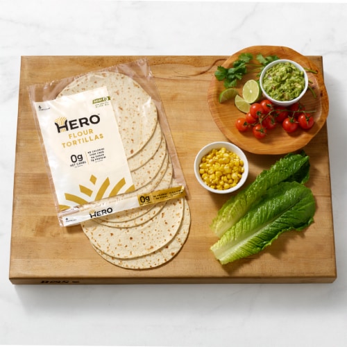 Hero™ Flour Tortillas Perspective: bottom