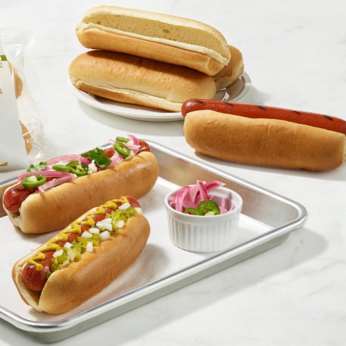 Hero™ Classic Hot Dog Buns Perspective: bottom