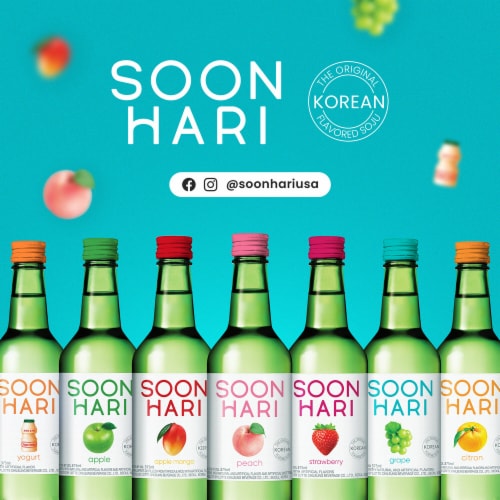 Soonhari Peach Soju Perspective: bottom