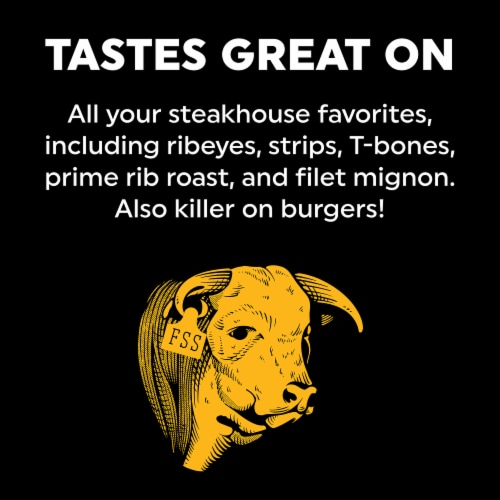 Fire & Smoke Society® Garlic Butter Steak BBQ Rub Perspective: bottom