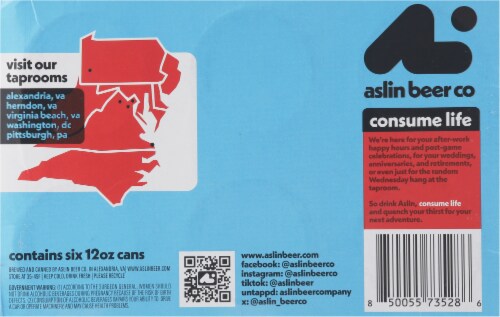 Aslin Beer Co A Small Town In Ontario India Pale Ale Perspective: bottom