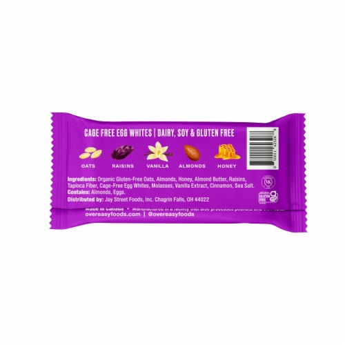 Over Easy™ Oatmeal Raisin Soft & Chewy Oat Bars Perspective: bottom