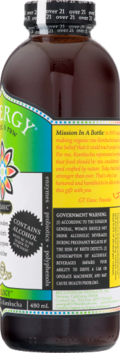 GT's Living Foods Synergy Organic Trilogy Kombucha Perspective: bottom