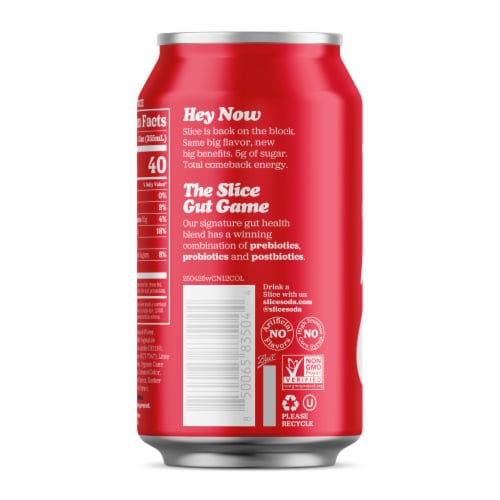 Slice Classic Cola Healthy Soda Perspective: bottom