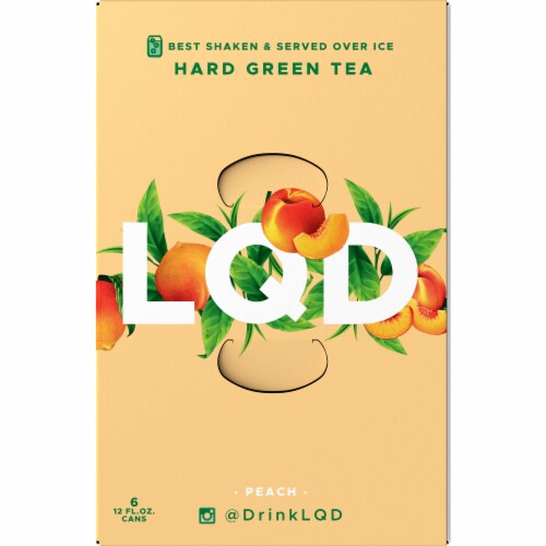 LQD Creative Liquids Peach Hard Green Tea Perspective: bottom