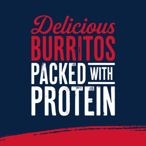 Red’s Cheesy Beef & Bean Frozen Burrito Perspective: bottom