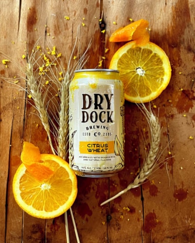 Dry Dock Citrus Wheat Perspective: bottom
