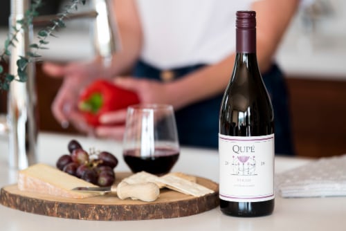 Qupe Syrah Red Wine Perspective: bottom