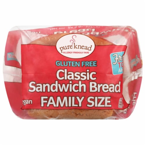 Pure Knead® Gluten Free Sandwich Bread Family SIze Perspective: bottom
