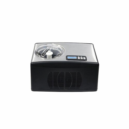 Whynter Automatic Ice Cream Maker 1.6 Quart Stainless Steel ICM-15LS Perspective: bottom
