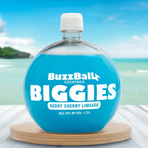 BuzzBallz Biggies Berry Cherry Limeade Cocktails 30 Proof Perspective: bottom