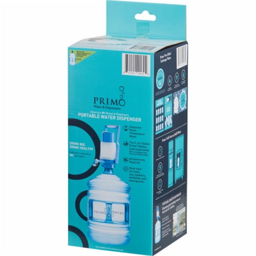 Primo® Water Manual Pump - Baby Blue Perspective: bottom