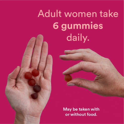 SmartyPants Women's Multi & Omegas 3 Fish Oil Gummy Vitamins with D3, C & B12 - 120ct Perspective: bottom
