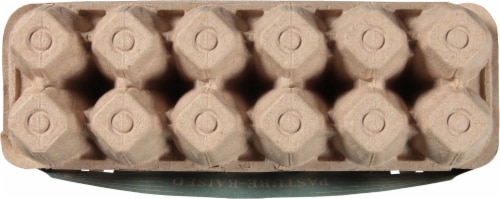 Vital Farms® True Blues Pasture Raised Heirloom Medium Eggs Perspective: bottom