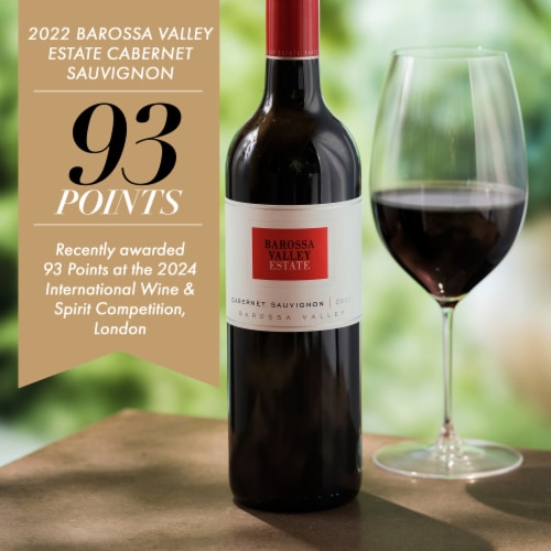 Barossa Valley Estate Cabernet Sauvignon Red Wine Perspective: bottom