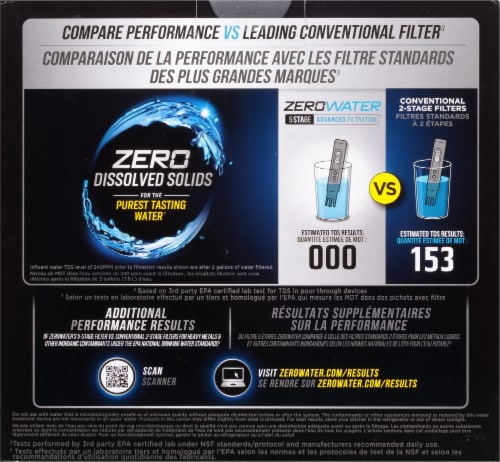 ZeroWater® Ready-Pour Dispenser Perspective: bottom