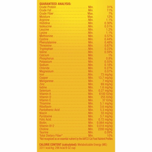 Meow Mix Hairball Control Dry Cat Food Perspective: bottom