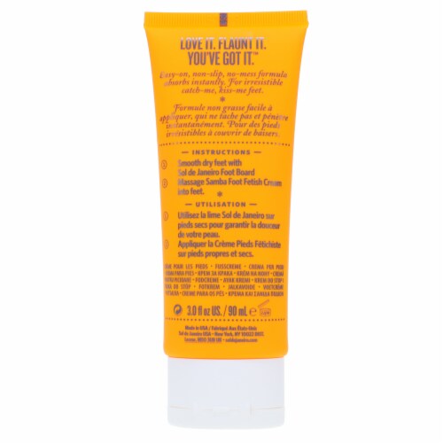 Samba 2-Step Foot Fetish Care by Sol de Janeiro for Unisex - 3 oz Foot Cream Perspective: bottom
