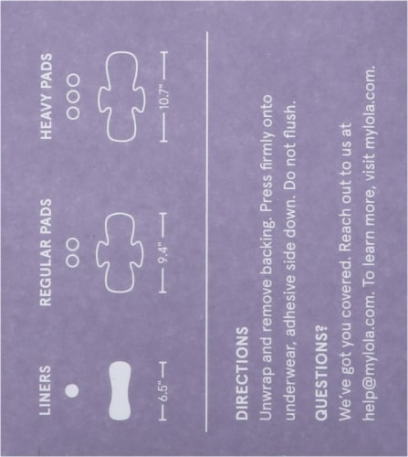 LOLA Ultra Thin Liners Unscented Perspective: bottom