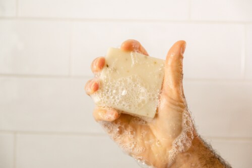 Dr. Squatch® Bar Soap Birchwood Breeze Perspective: bottom