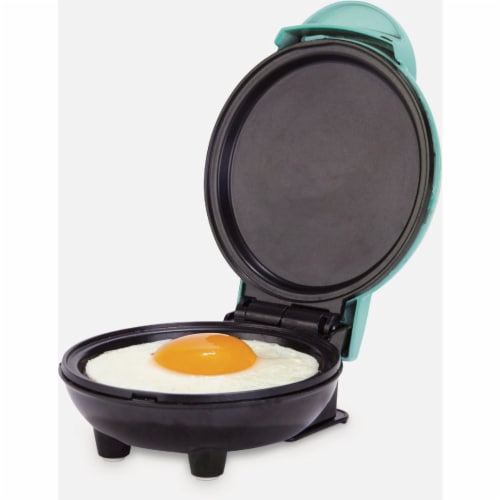 Dash Mini Griddle - Aqua Perspective: bottom