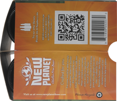 New Planet Off Grid Pale Ale Perspective: bottom