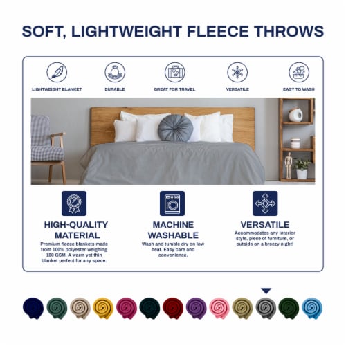 High quality fleece blankets online