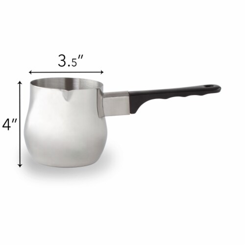 Stainless Steel Turkish Coffee Pots, 24 oz Perspective: bottom