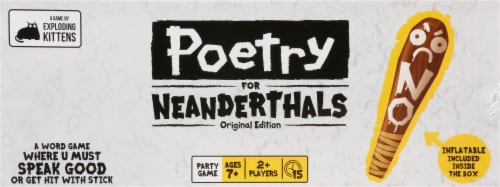Poetry for Neanderthals™ Board Game Perspective: bottom