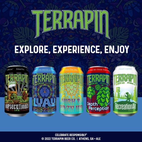 Terrapin Luau Krunkles IPA Cans Perspective: bottom