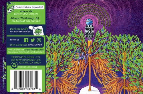 Terrapin® Frenchy's Blues Berliner Weissbier Wheat Ale Perspective: bottom