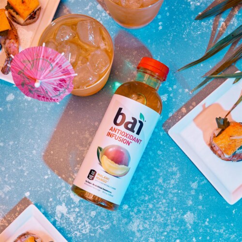 Bai® Antioxidant Infusion Malawi Mango Flavored Bottled Water Perspective: bottom