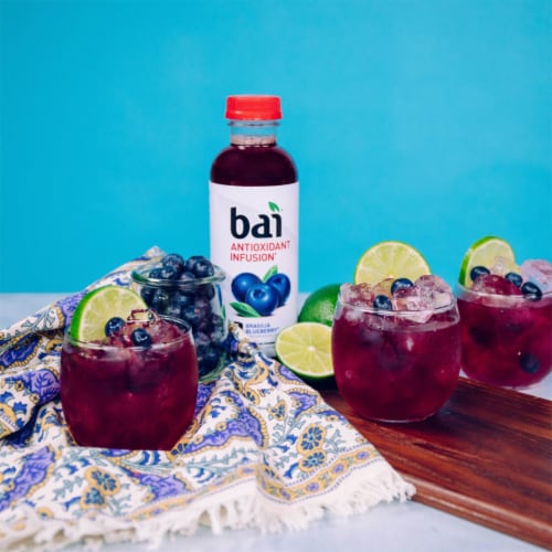 Bai® Antioxidant Infused Brasilia Blueberry Flavored Bottled Water Perspective: bottom