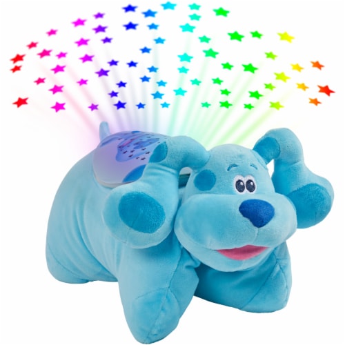 Pillow Pets Nickelodeon Blue's Clues Blue Sleeptime Lite Plush Toy Perspective: bottom