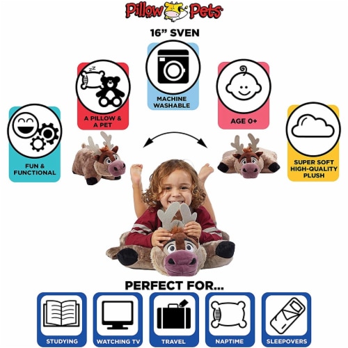 Pillow Pets Disney Frozen Sven Plush Toy 16 in Harris Teeter