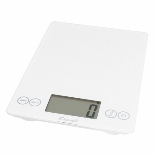 Escali Arti Glass Digital Scale Perspective: bottom